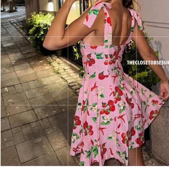 🚨SALE NWT ZARA BOW BLOGGER FAV MINI DRESS SIZE M - Picture 6 of 6